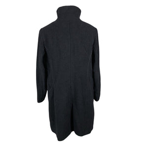 Unisex Scandinavian Look - Wool coat, size 48 - Black (2)