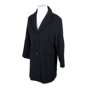 Unisex Ril's - Wool coat, size 44 - Black (3)