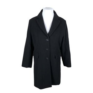 Unisex Ril's - Wool coat, size 44 - Black (1)