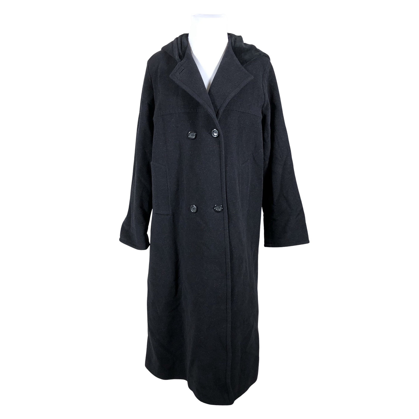 Unisex Master-Coat - Wool coat, size 42 - Black (1)