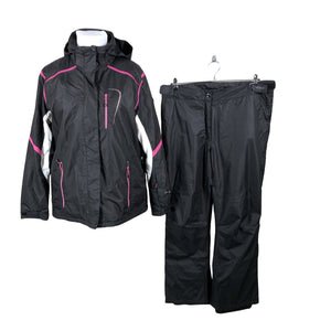 Unisex Raiski - Winter jacket and pants set, size 44 - Black (1)