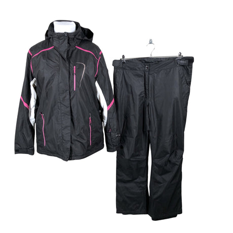 Unisex Raiski - Winter jacket and pants set, size 44 - Black ()