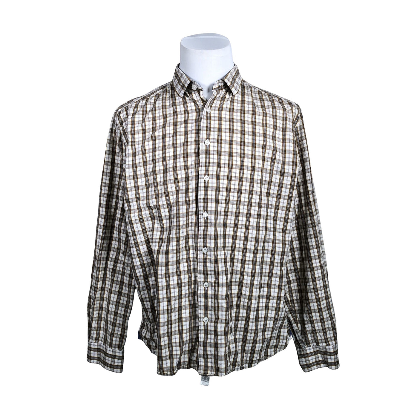 Unisex Kino - Collared shirt, size XL - Brown (1)