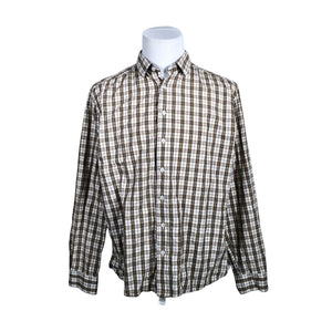 Unisex Kino - Collared shirt, size XL - Brown (1)