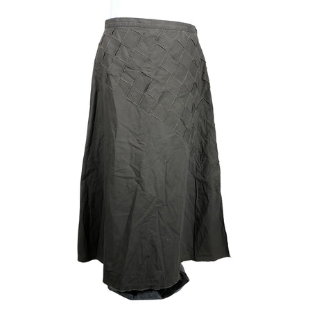Unisex Per Una by Marks & Spencer - Fabric skirt, size 46 - Green ()