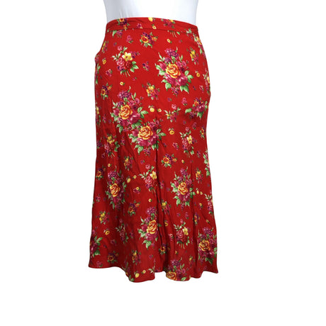 Unisex &Other Stories - Fabric skirt, size 42 - Red ()