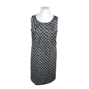 Unisex S.T.I - Schiffon dress, size 44 - Black (1)