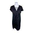 Unisex Part two - Schiffon dress, size 38 - Black ()