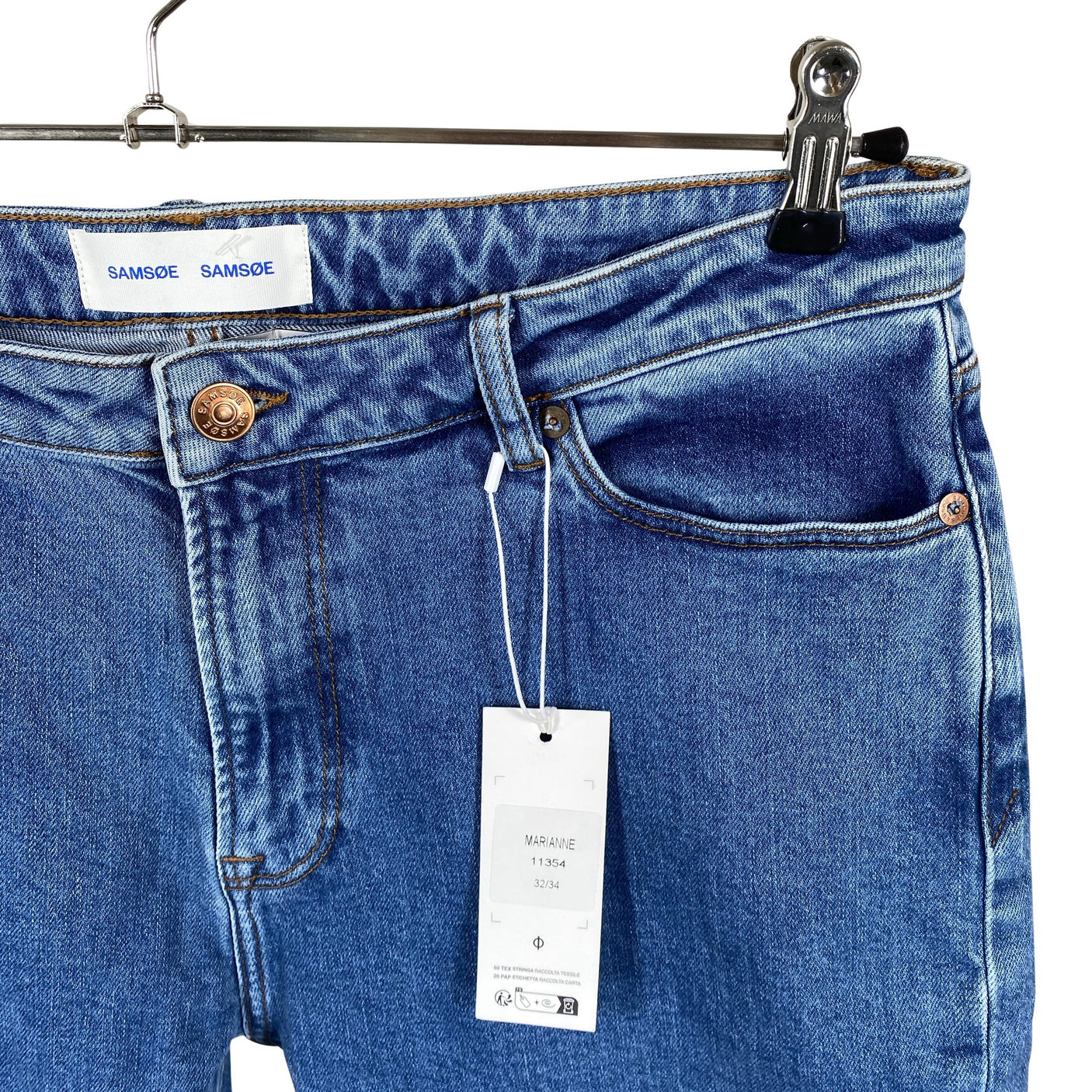 Unisex Samsoe&Samsoe - Jeans, size W32 - Blue (3)