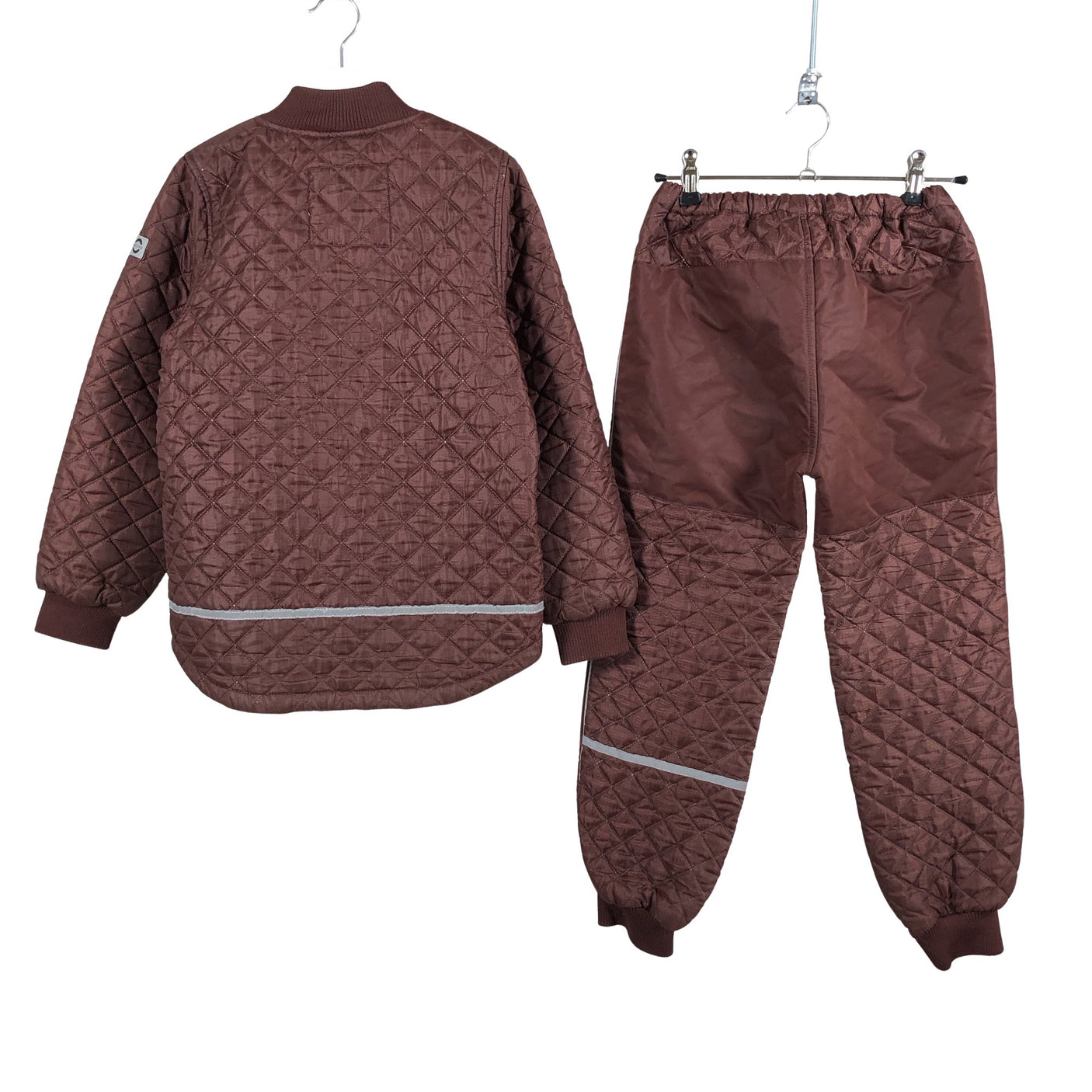 Unisex mikk -line - Winter jacket and pants set, size 128 - 134 - Brown (2)