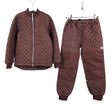 Unisex mikk -line - Winter jacket and pants set, size 128 - 134 - Brown ()