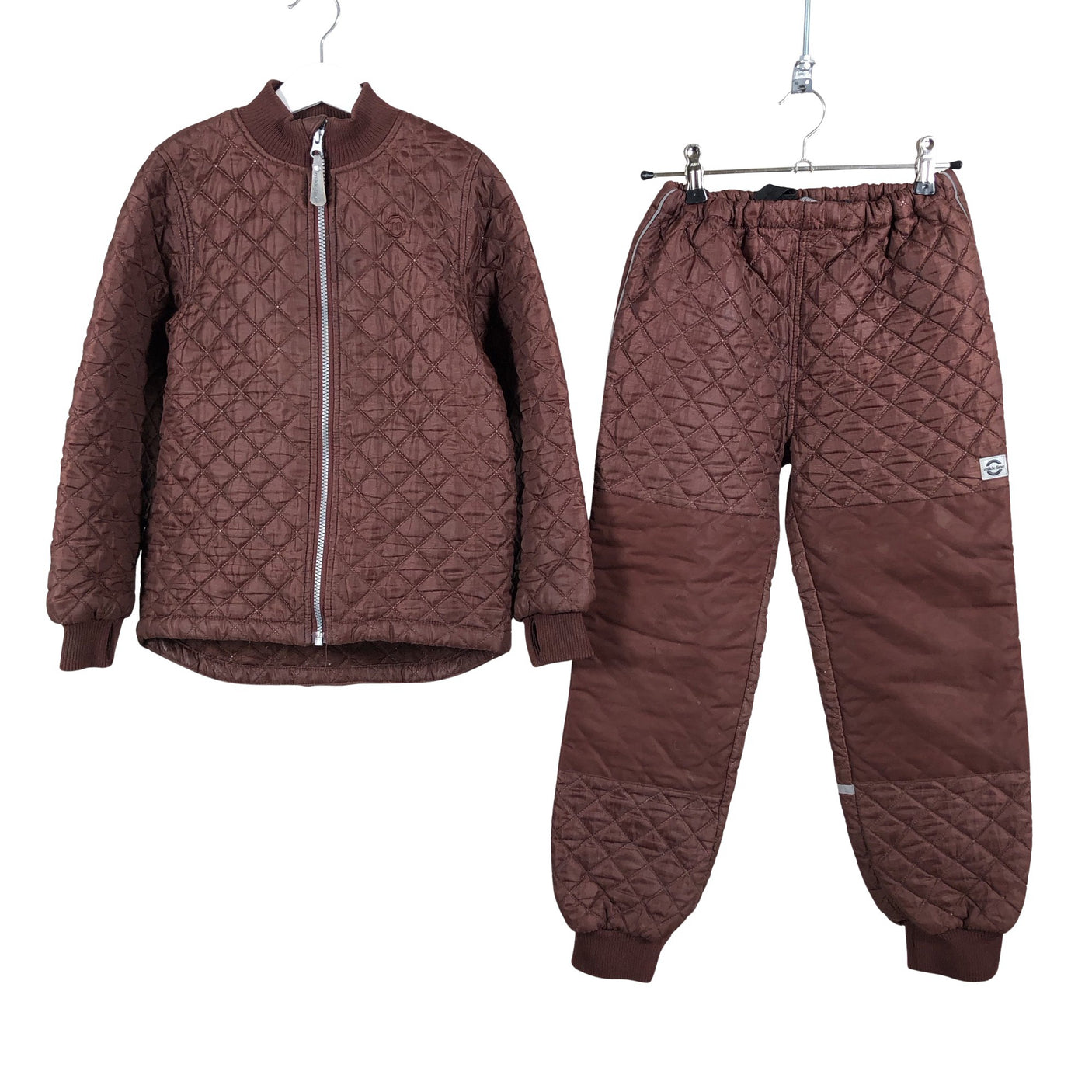 Unisex mikk -line - Winter jacket and pants set, size 128 - 134 - Brown (1)
