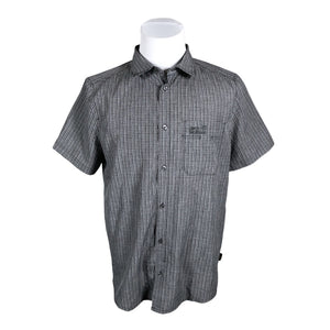 Unisex Jack Wolfskin - Collared shirt, size M - Gray (1)