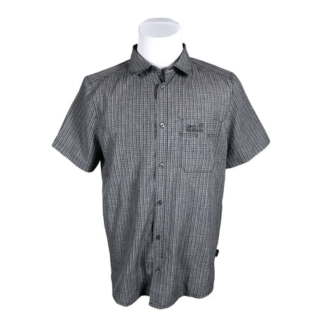 Unisex Jack Wolfskin - Collared shirt, size M - Gray ()