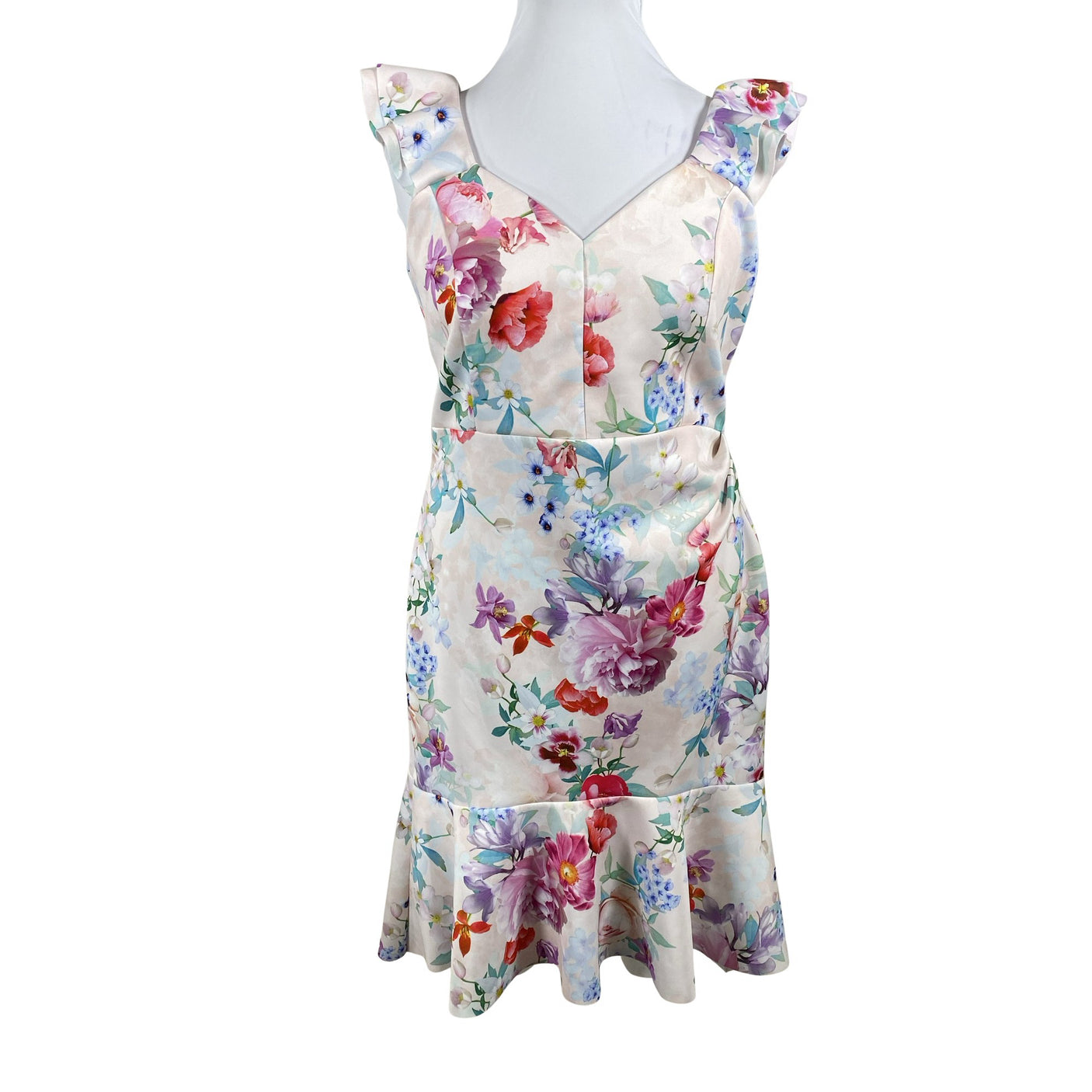 Unisex Lipsy London - Party dress, size 46 - Light pink (1)