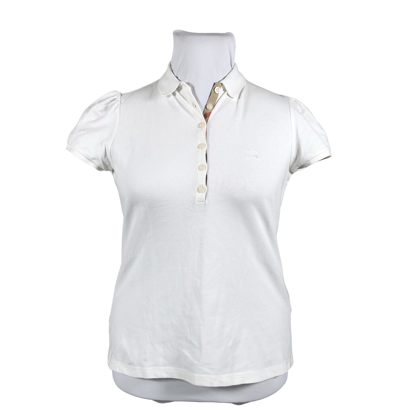 Unisex Burberry Brit - Polo shirt, size 42 - White (1)