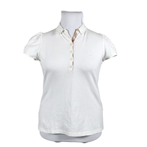 Unisex Burberry Brit - Polo shirt, size 42 - White (1)
