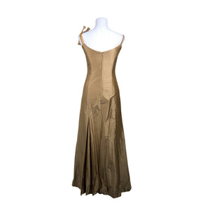Unisex Uman - Evening dress, size 34 - Brown (2)