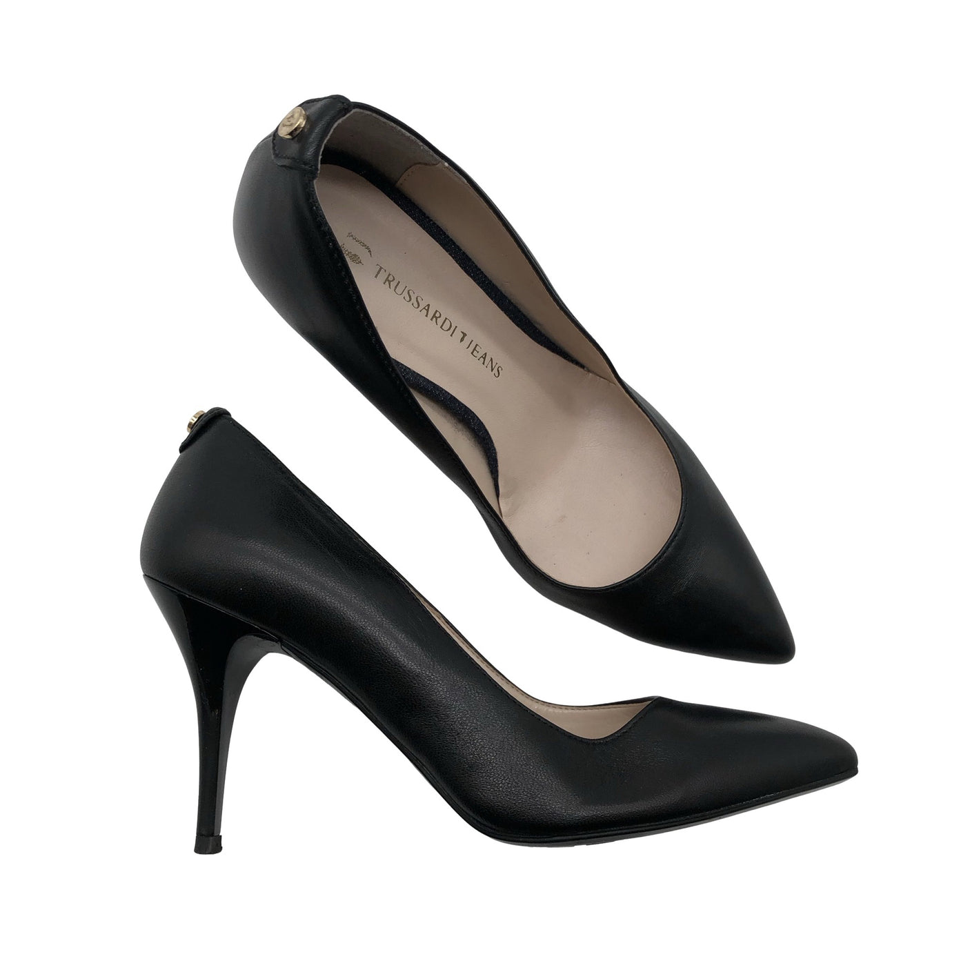 Unisex Trussardi Jeans - High heels, size 36 - Black (1)