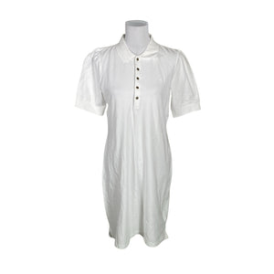 Unisex Lauren Ralph Lauren - Pique dress, size 40 - White (1)