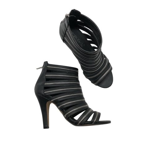 Unisex Simple & Chic - Heeled sandals, size 37 - Black ()