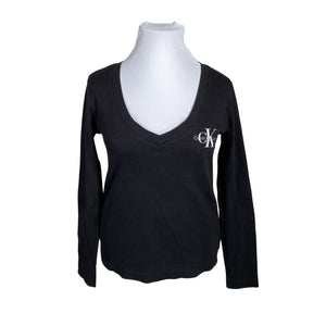 Unisex Calvin Klein Jeans - Tricot shirt, size 44 - Black (1)