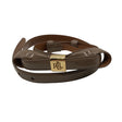 Unisex Lauren Ralph Lauren - Leather belt, size 38 - Brown ()