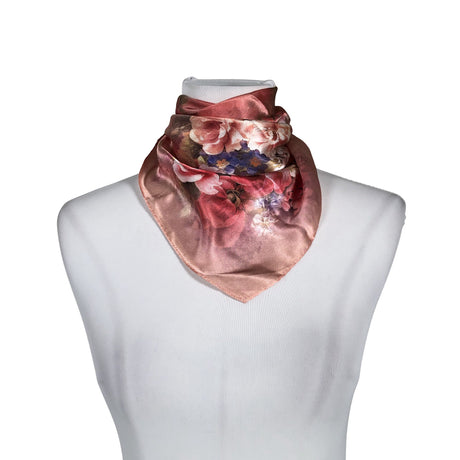 Unisex Asilk - Scarf, size Midi - Light pink ()