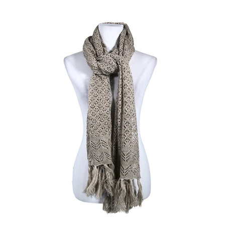 Unisex Handmade - Scarf, size Maxi - Gray ()