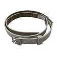Unisex Esprit - Leather belt, size Ei kokoa - White ()