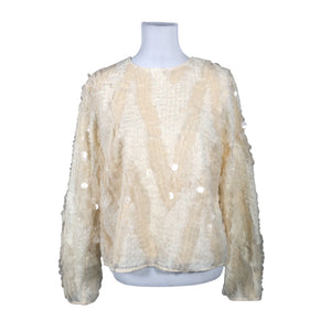 Unisex Second Female - Party shirt, size 38 - Natural white (1)
