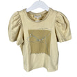 Unisex POMPdeLUX - T-shirt, size 110 - 116 - Beige ()