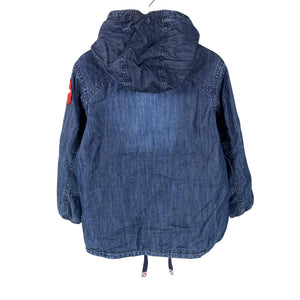 Unisex Villervalla - Denim jacket, size 116 - 122 - Blue (2)