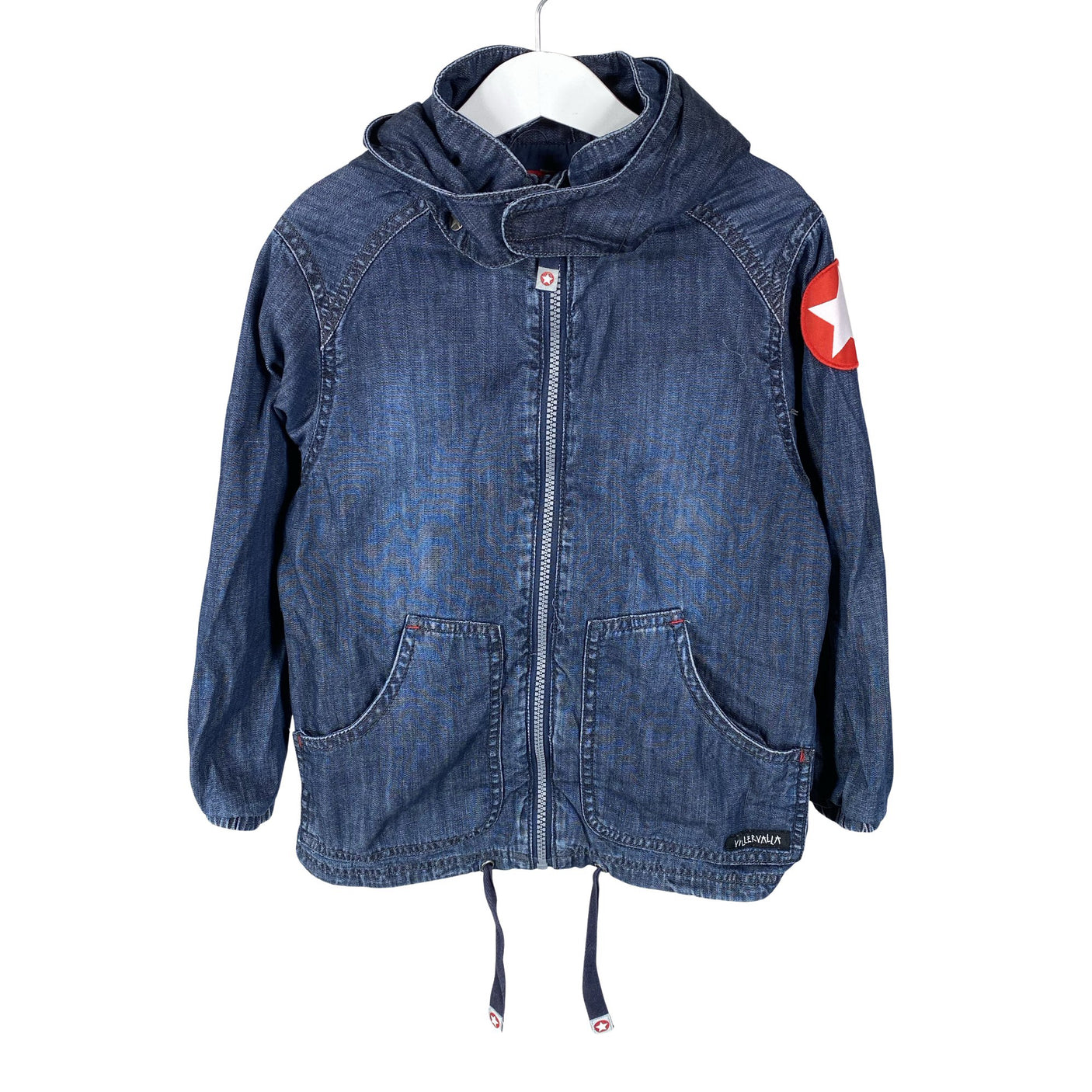 Unisex Villervalla - Denim jacket, size 116 - 122 - Blue (1)
