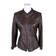 Unisex Ril's - Leather jacket, size 36 - Brown ()