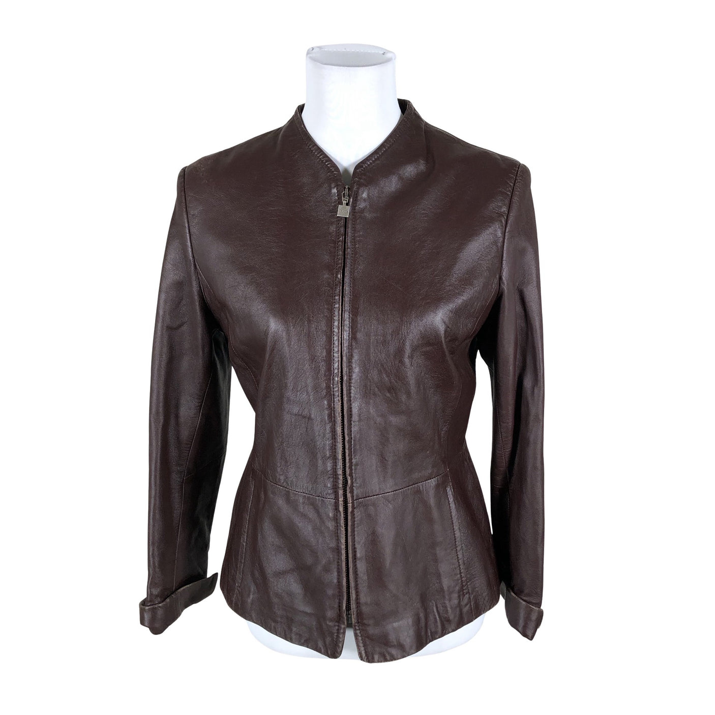 Unisex Ril's - Leather jacket, size 36 - Brown (1)