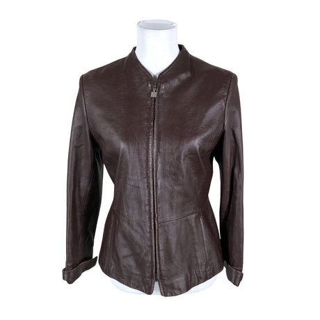 Unisex Ril's - Leather jacket, size 36 - Brown ()