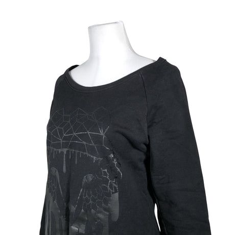 Unisex Uhana Design - Sweatshirt dress, size 40 - Black (2)
