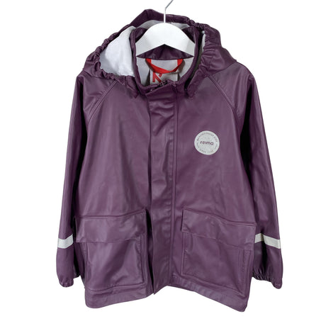 Unisex Reima - Rain jacket, size 110 - 116 - Violet ()
