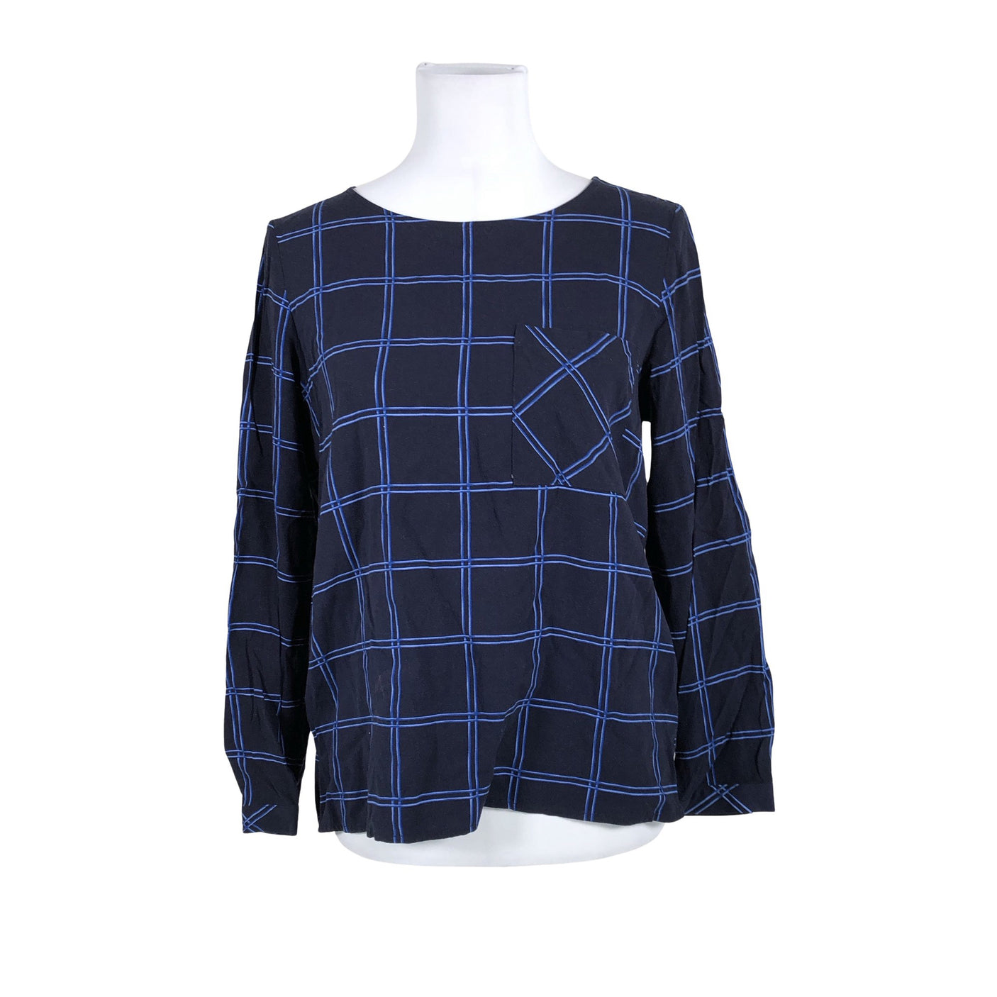 Unisex Tom Tailor - Blouse, size 38 - Blue (1)