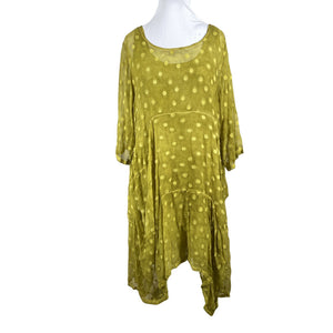 Unisex Grizas - Schiffon dress, size 44 - Green (1)
