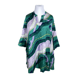 Unisex Ulla Popken - Tunic, size 54 - Green (1)