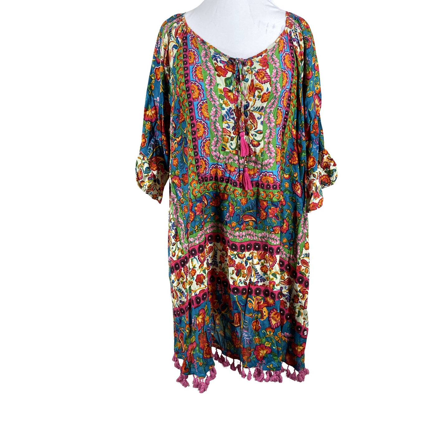 Unisex Orientique - Schiffon dress, size 50 - Blue (1)