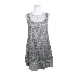 Unisex Souvenir - Schiffon tunic, size 36 - Gray (1)
