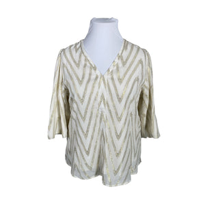 Unisex Bruuns Bazaar - Blouse, size 42 - White (1)