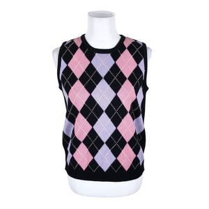 Unisex Global - Knit vest, size 38 - Black (1)