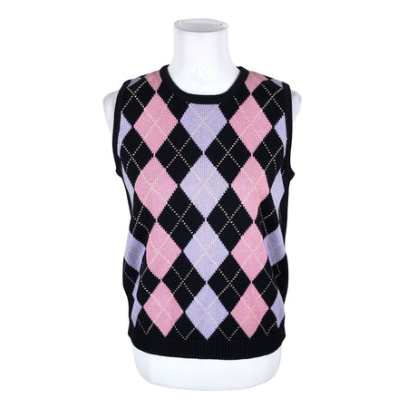 Unisex Global - Knit vest, size 38 - Black (2)