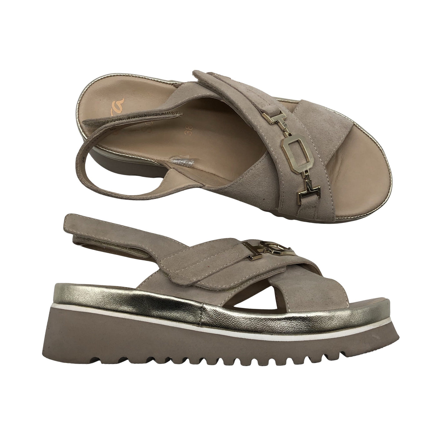 Unisex Ara - Sandals, size 38 - Beige (1)