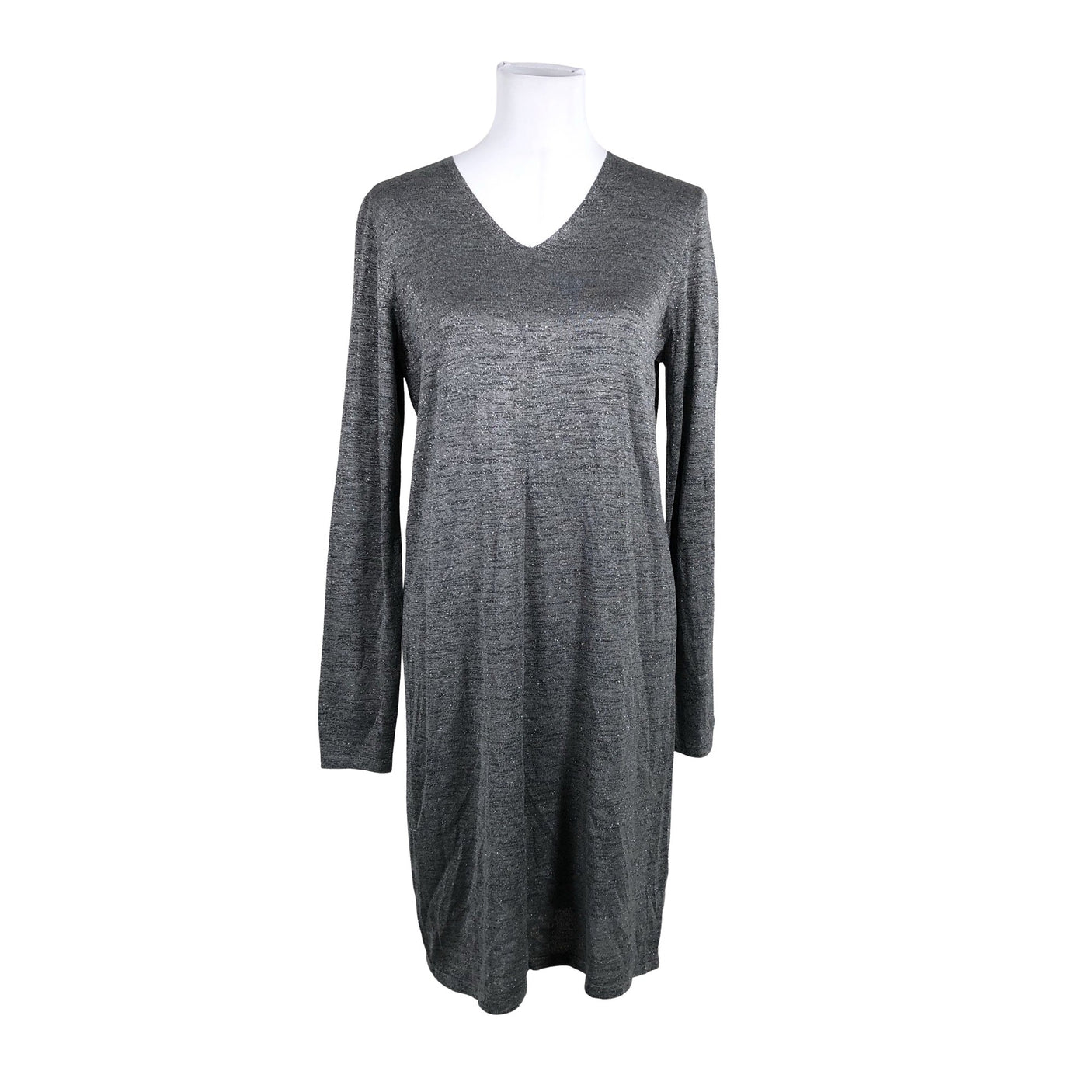 Unisex Your Face - Knit dress, size 40 - Gray (1)