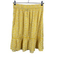 Unisex Zizzi - Fabric skirt, size 42 - Yellow ()